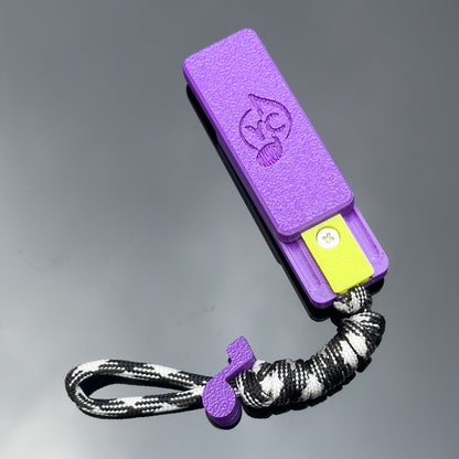 edc Stress-relieving Toy, three-tone scale Dingding Push Card, high and low pitch mechanical dense papa Stress-relieving magic tool, hand play piece