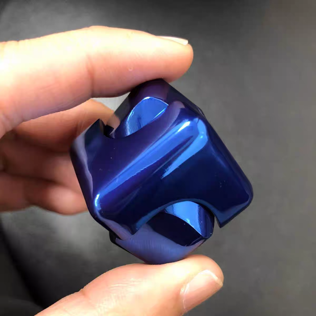 Rotating Cube fidget Spinner, metal colorful square spinner, EDC stress-relieving magic tool, advanced black technology handle