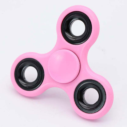 Decompression EDC toy ABS plastic interfinger three-leaf fidget spinner, finger decompression non-punching spinne