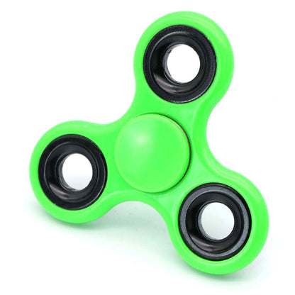 Decompression EDC toy ABS plastic interfinger three-leaf fidget spinner, finger decompression non-punching spinne