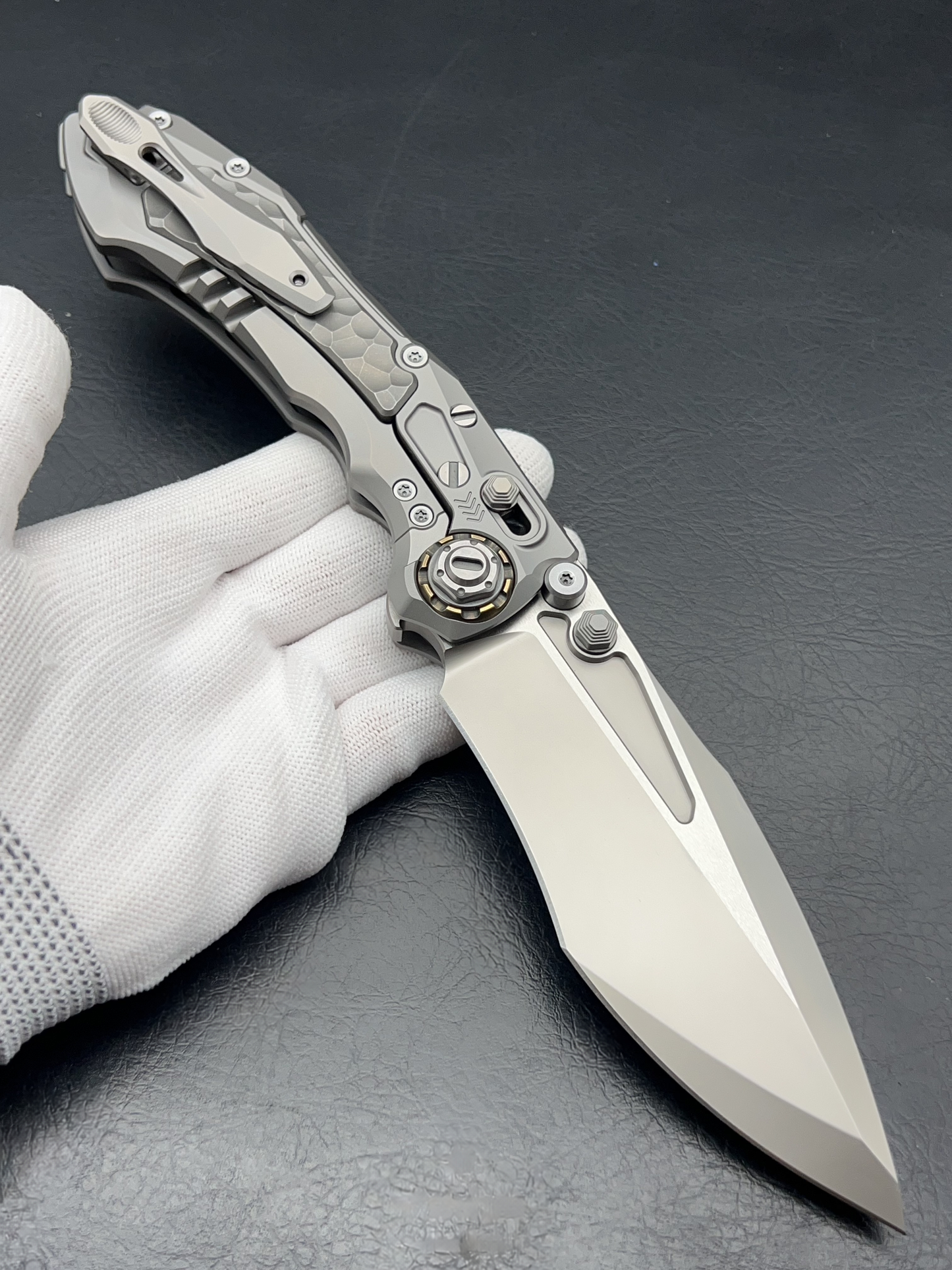 District 9 Rock bead blasted finish