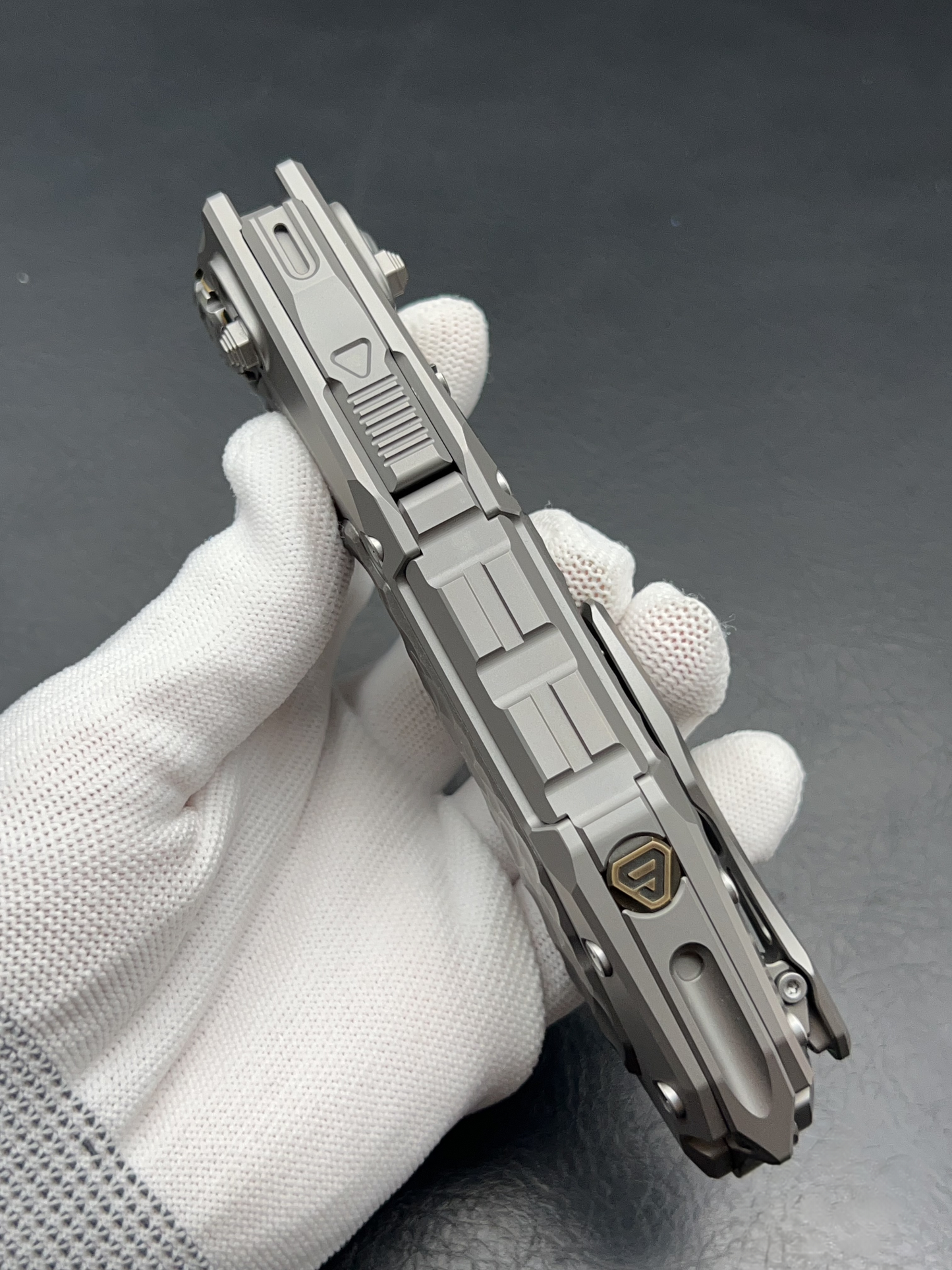 District 9 Rock bead blasted finish