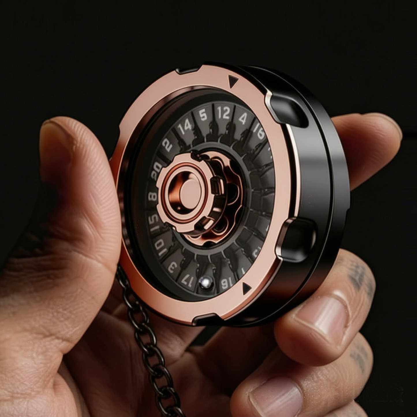 edc Decision Wheel D20 Sky Machine Dice Stress-relieving Toy Fidget Spinner Metal Lucky Spin Stress-Relieving Magic Tool