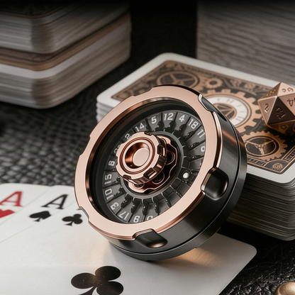 edc Decision Wheel D20 Sky Machine Dice Stress-relieving Toy Fidget Spinner Metal Lucky Spin Stress-Relieving Magic Tool