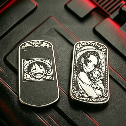 edc trine card relieving toy titanium alloy popa Coin stress-relieving magic tool fidget gyro handle piece