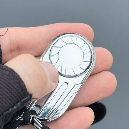 edc Stress-relieving toy Card Pushing metal rotating mechanical hand Play piece Papa Coin Rhythm MIX multi-functional grip K