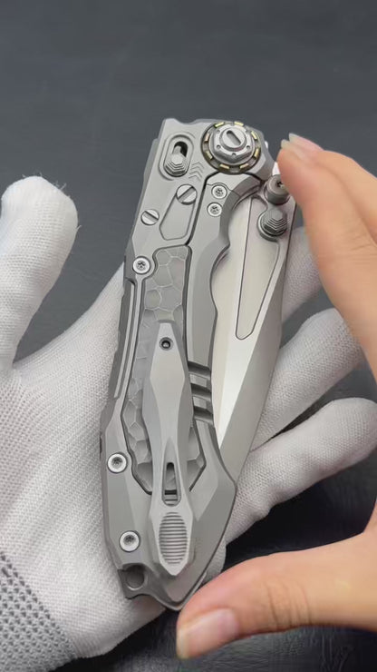 District 9 Rock bead blasted finish